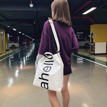 Load image into Gallery viewer, Fashion Women Letter Canvas Messenger Bag Shoulder Bag Hand Bag Travel Bag